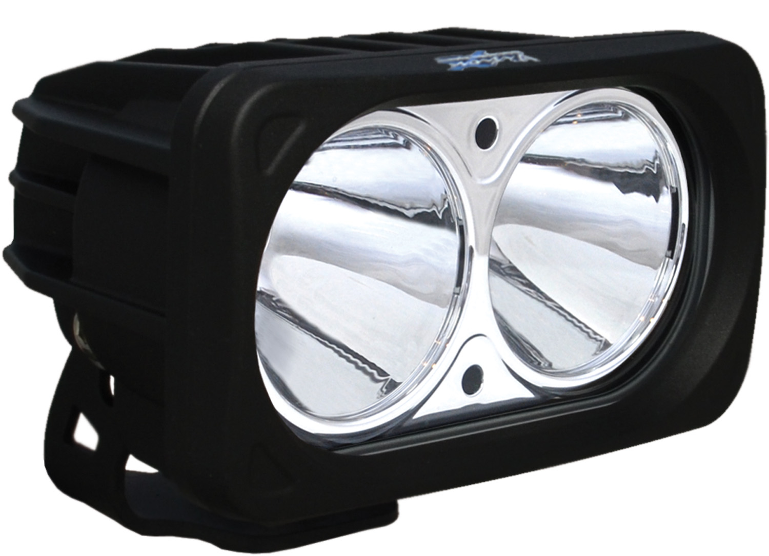 OPTIMUS SQUARE BLACK 2 10W LEDS 10° NARROW - Click Image to Close