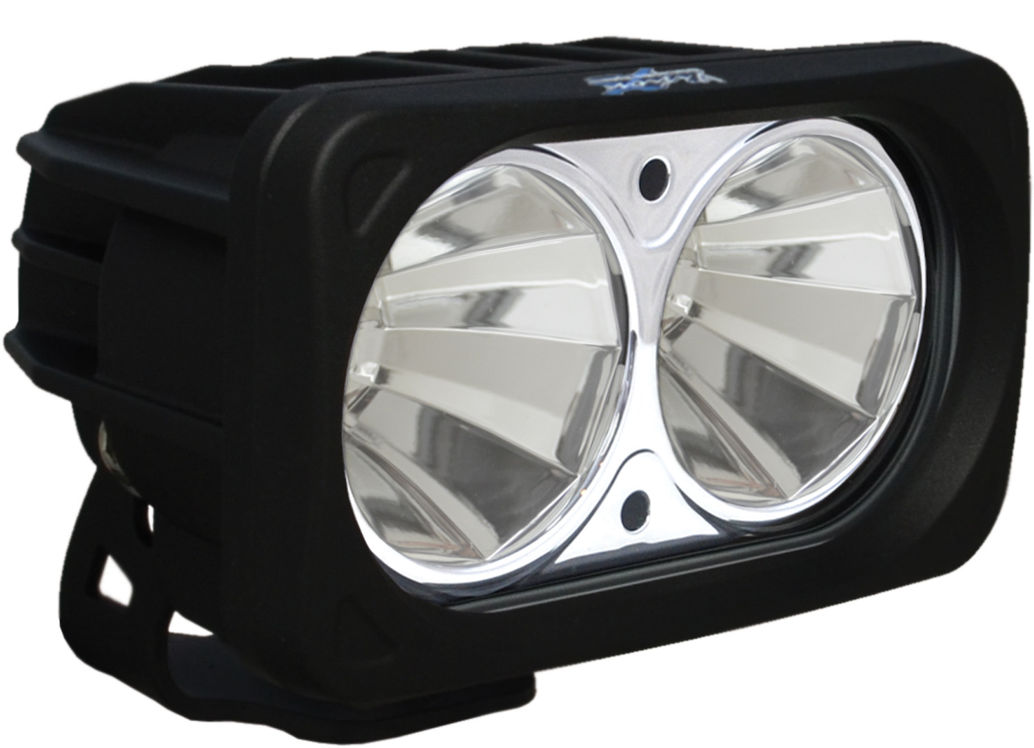 OPTIMUS SQUARE BLACK 2 10W LEDS 60° FLOOD