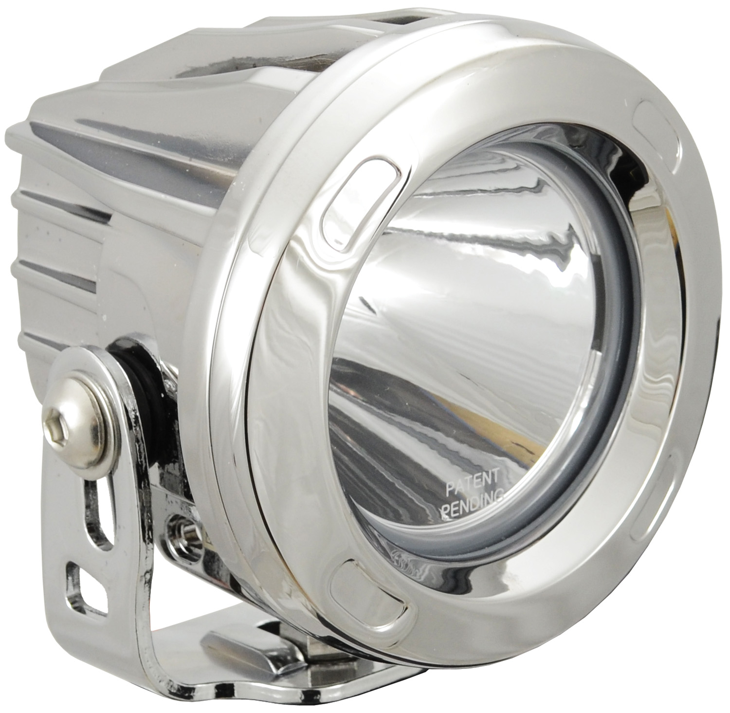 OPTIMUS ROUND CHROME 1 10W LED 60ç FLOOD - Click Image to Close