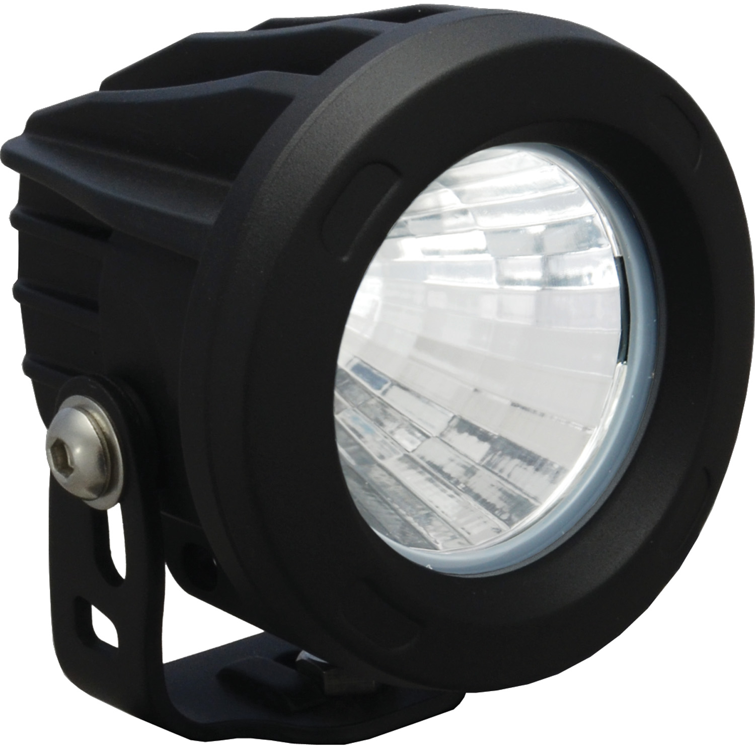 OPTIMUS ROUND BLACK 1 10W LED 20ç MEDIUM