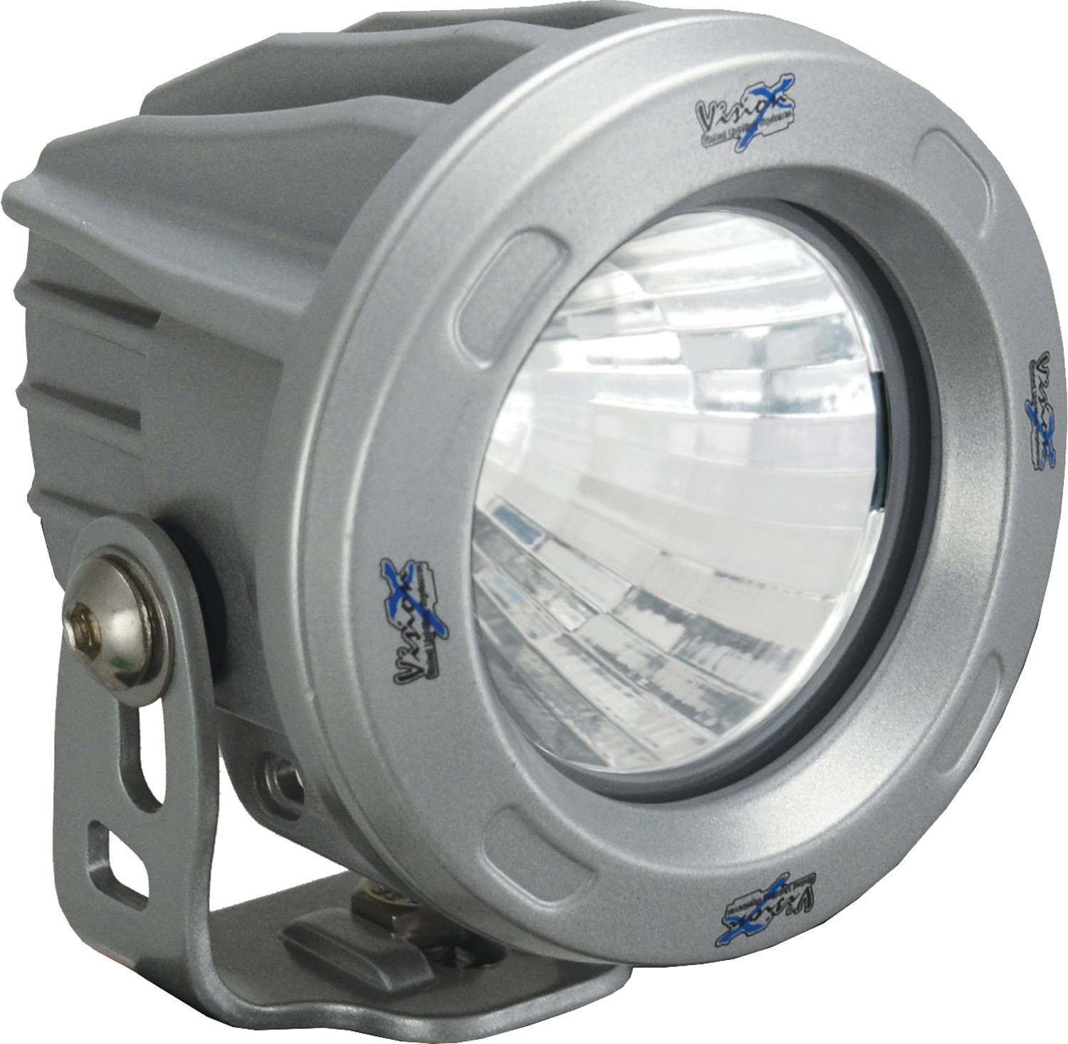 OPTIMUS ROUND SILVER 1 10W LED 20ç MEDIUM