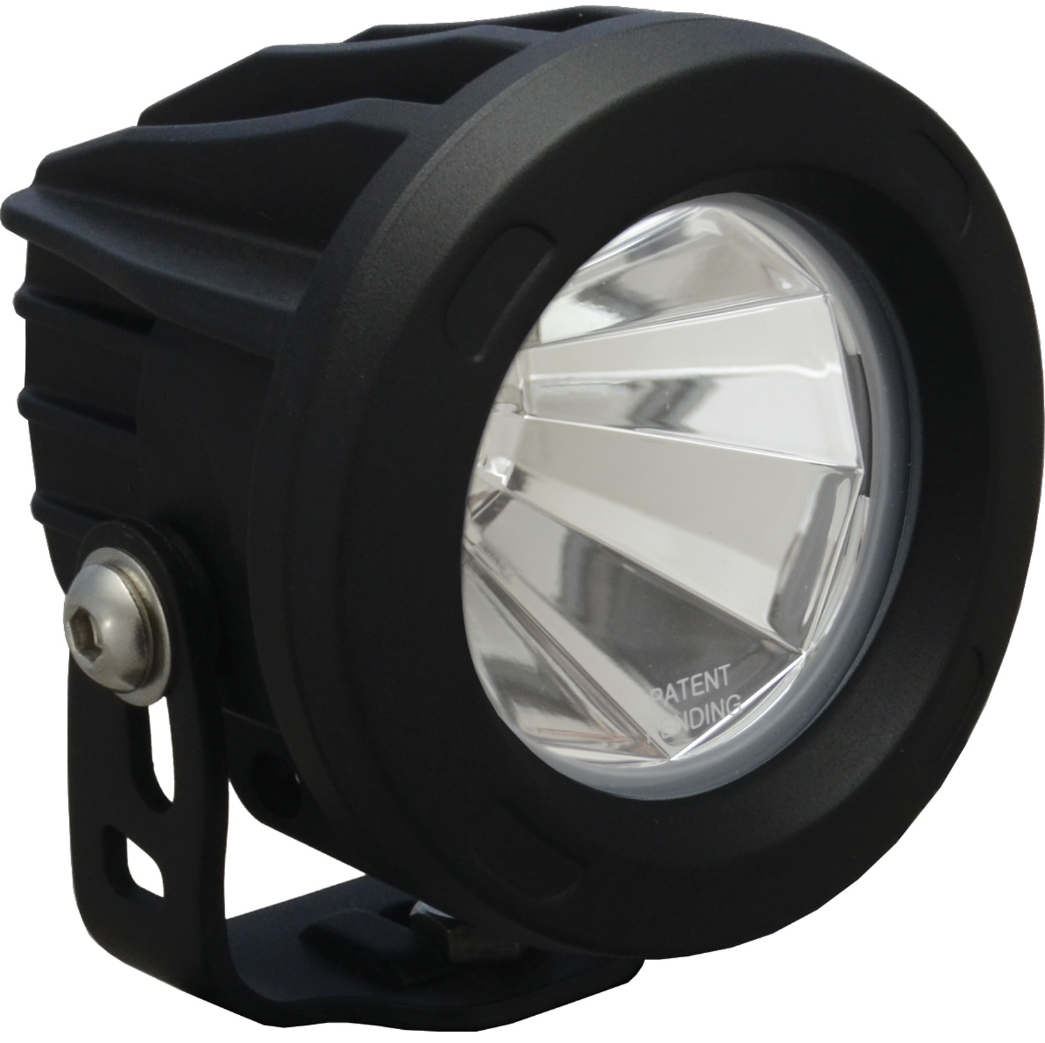 OPTIMUS ROUND BLACK 1 10W LED 60ç FLOOD - Click Image to Close