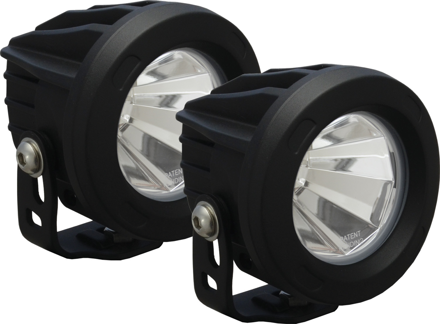 OPTIMUS ROUND BLACK 1 10W LED 60ç FLOOD - Click Image to Close