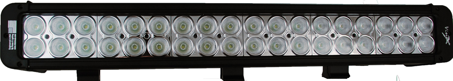 21" XMITTER PRIME LED BAR BLACK THIRTY SIX 3-WATT LED'S 40 DEGREE WIDE BEAM