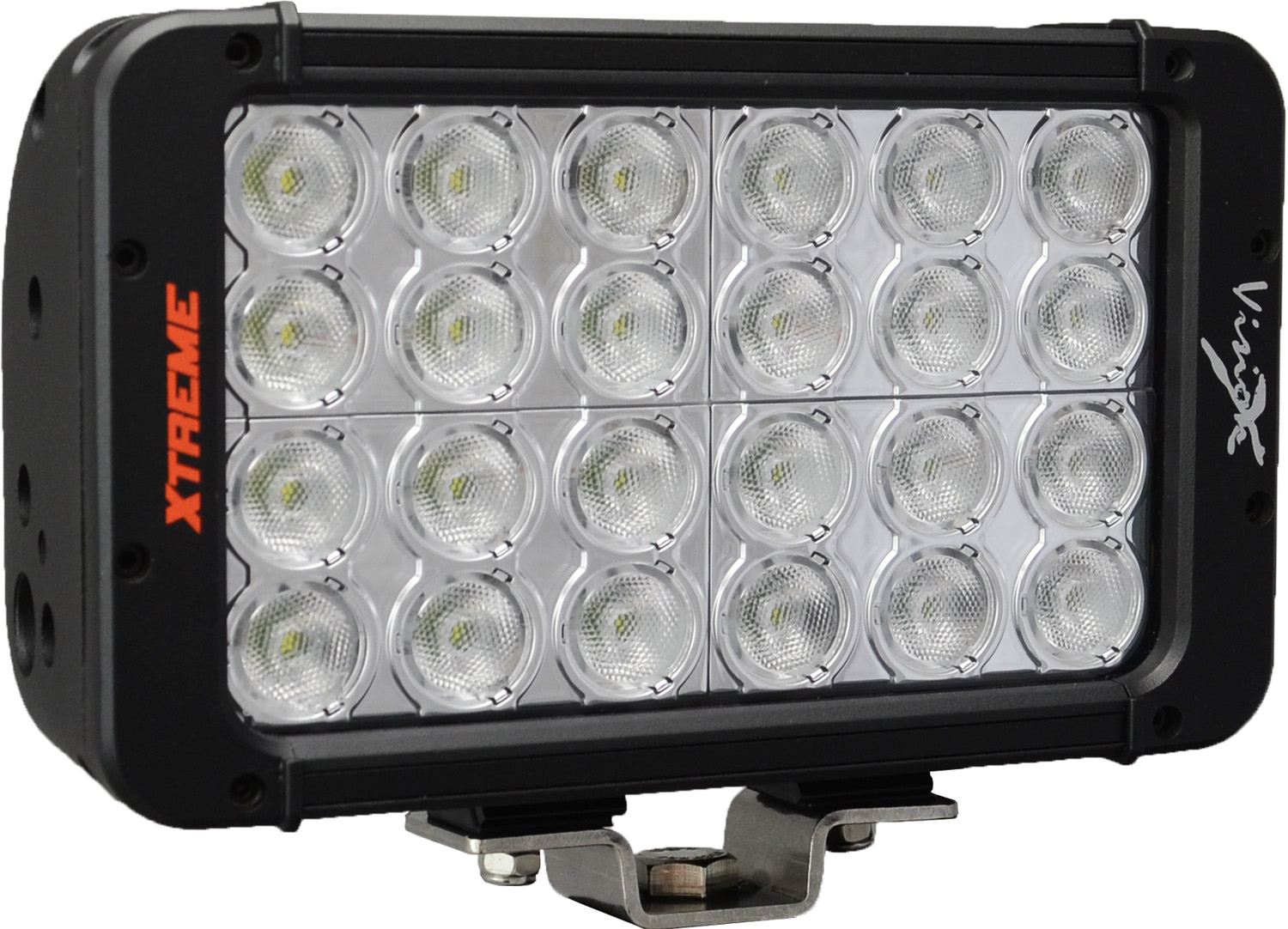 8" XMITTER PRIME XTREME LED BAR BLACK 24 5W LED'S 40ç WIDE