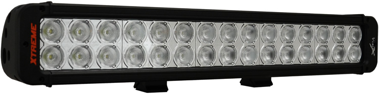 18" Xmitter Prime Xtreme LED Bar Black Thirty 5-Watt LED's 40 Degree Wide Beam - Click Image to Close