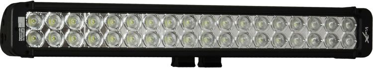 21" Xmitter Prime Xtreme LED Bar Black Thirty Six 5-Watt LED's 10 Degree Narrow Beam