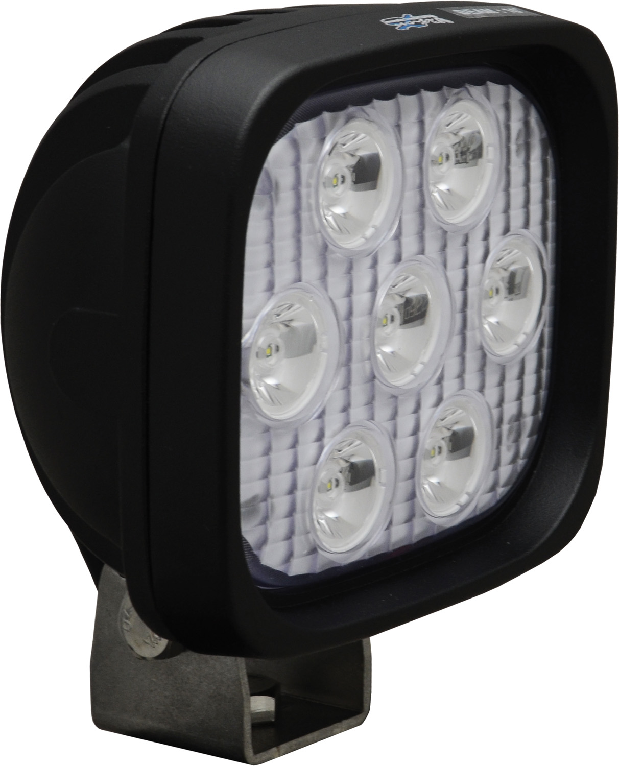 4" SQUARE UTILITY MARKET BLACK 7 3W LED'S 10ç NARROW