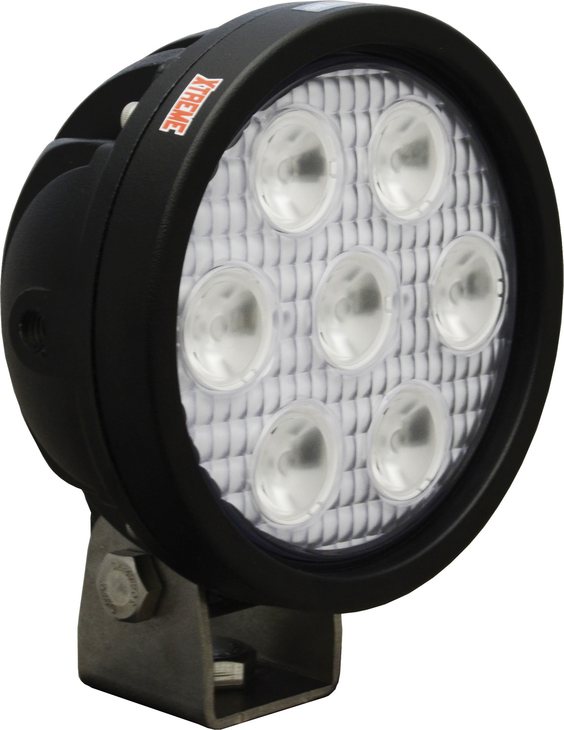 4" SQUARE UTILITY MARKET XTREME BLACK 7 5W LED'S 10ç NARROW