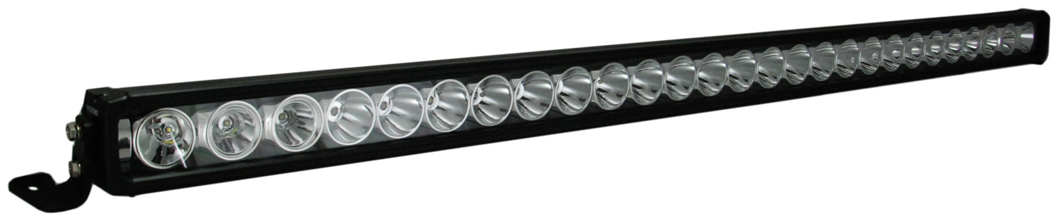 51" XMITTER PRIME IRIS LIGHT BAR 27 LED WITH TILTED OUTER OPTICS FOR MIXED BEAM