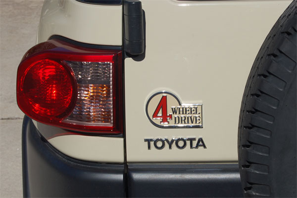 For Toyota Land Cruiser 40 Rear Emblem 4 Wheel Drive