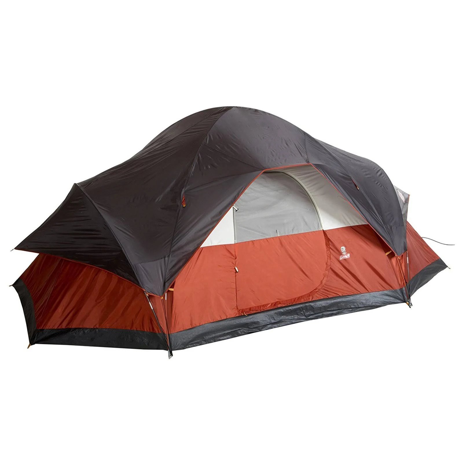 Coleman Canyon 8-person Outdoor Camping Tent, Red