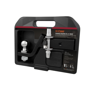 CURT Towing Starter Kit w/ 4" Drop Ball Mount CURT Towing Starter Kit w/ 4" Drop Ball Mount