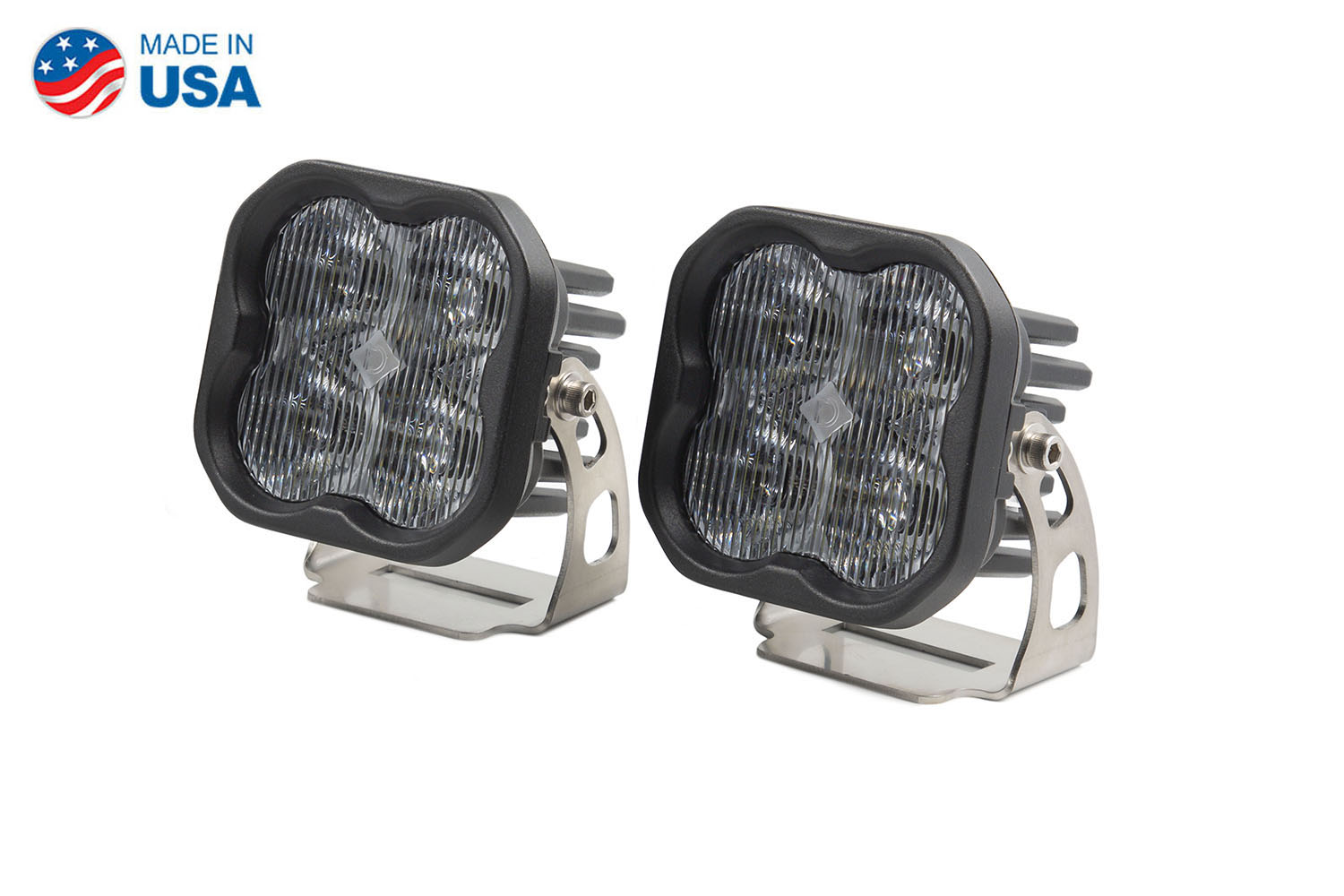 Diode Dynamics Worklight SS3 Pro White SAE Fog Standard (pair)