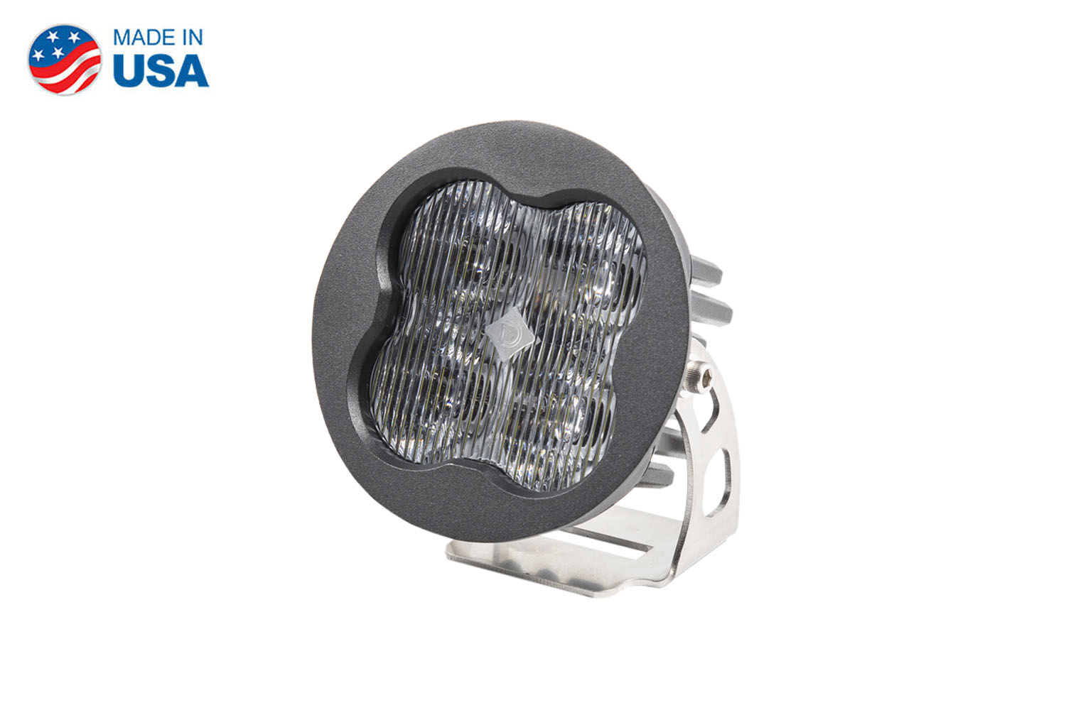 Diode Dynamics Worklight SS3 Sport White SAE Fog Round (single) - Click Image to Close