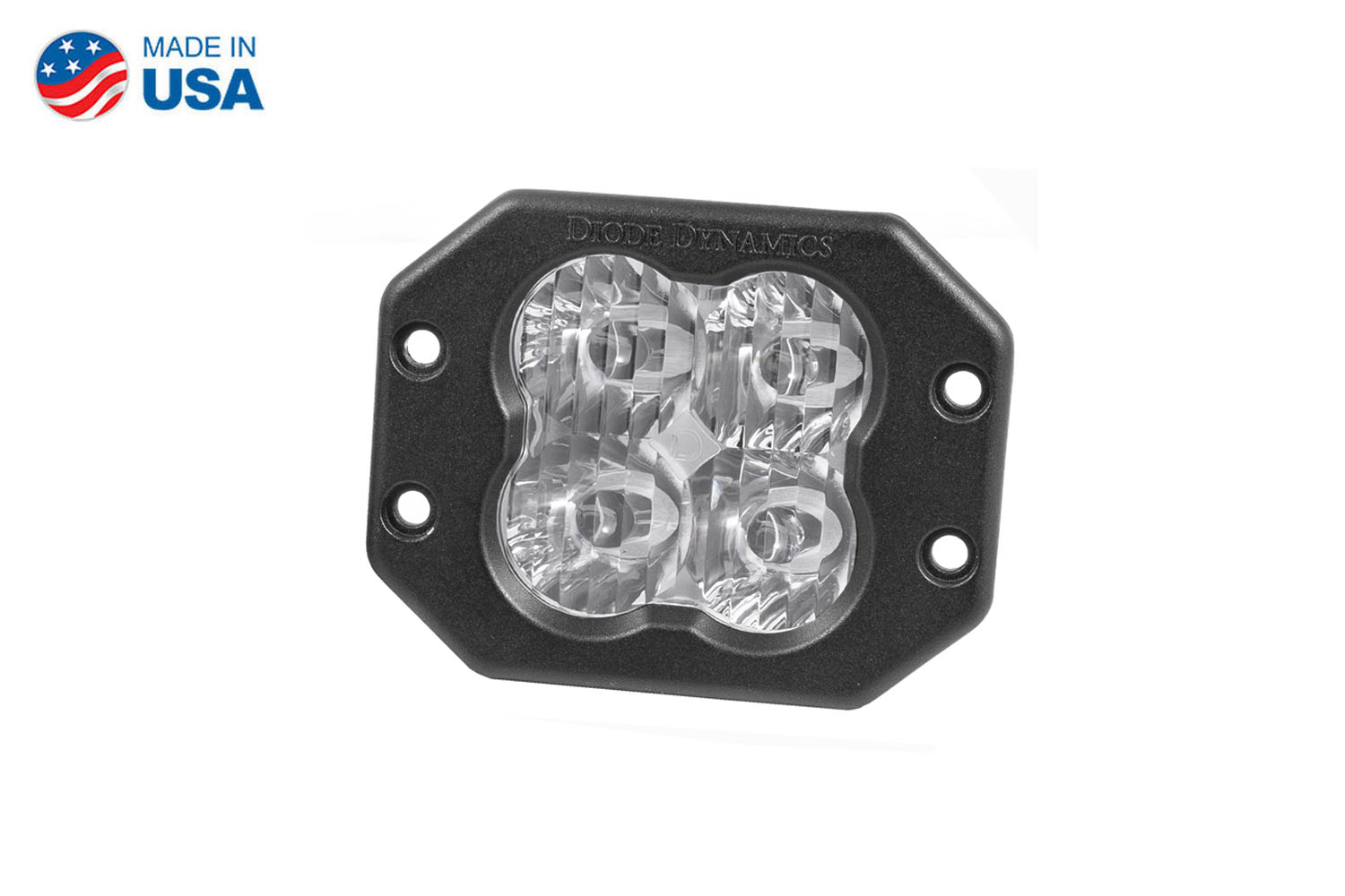 Diode Dynamics Worklight SS3 Sport White SAE Driving Flush (single) - Click Image to Close