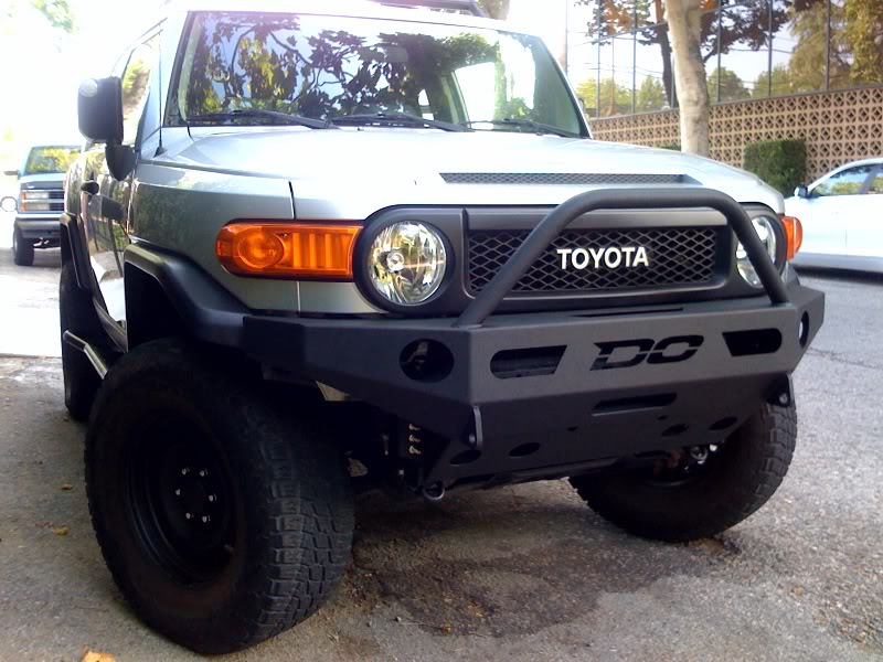 Demello Off-Road FJ Aluminum Single Hoop Front Bumper