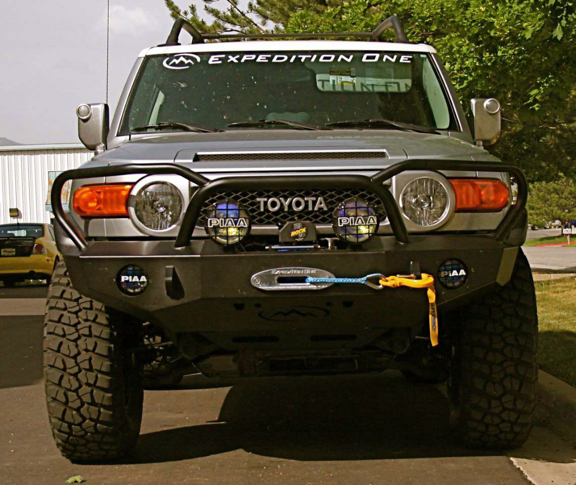 Expedition One Trail Series Kodiak Front Bumper - Click Image to Close