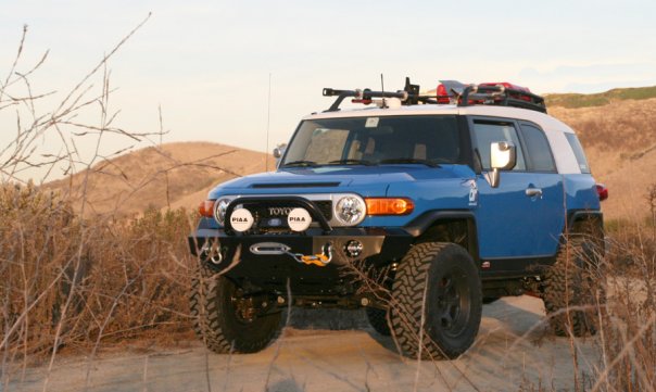 Expedition One Standard Trail Series Front Bumper with Hoop for FJ Cruiser