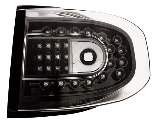 IPCW 07-UP FJ Cruiser Tail Lights - Bermuda Black / LED