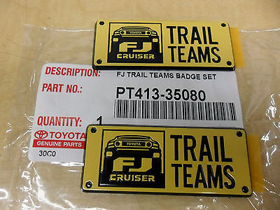 FJ TRAIL BADGE - TOYOTA (PT413-35080) - Click Image to Close