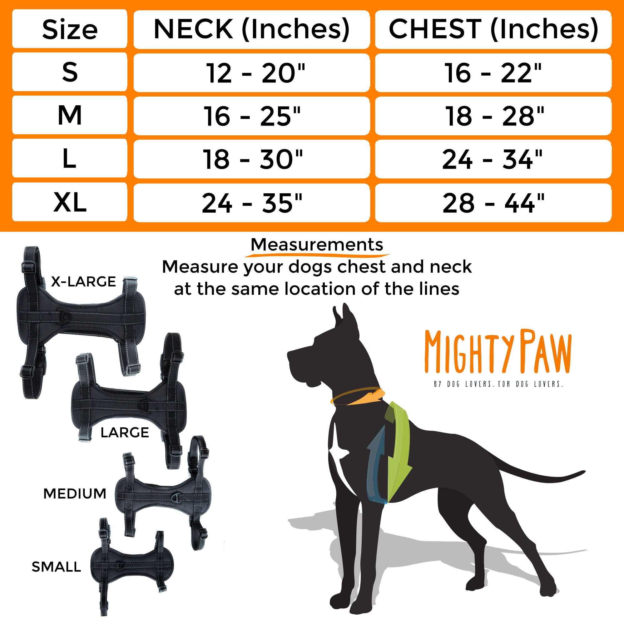 Mighty Paw All Metal Harness