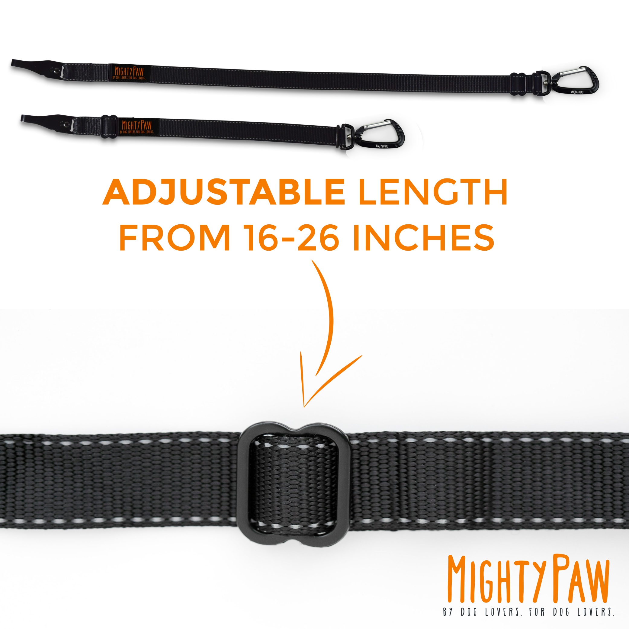 Mighy Paw Vehicle Safety Belt for Fido - Click Image to Close