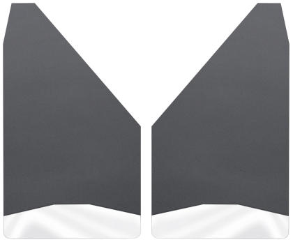 Husky FJ Cruiser Mud Flaps - Black Stainless -14in - Universal Husky FJ Cruiser Mud Flaps - Black Stainless -14in - Universal