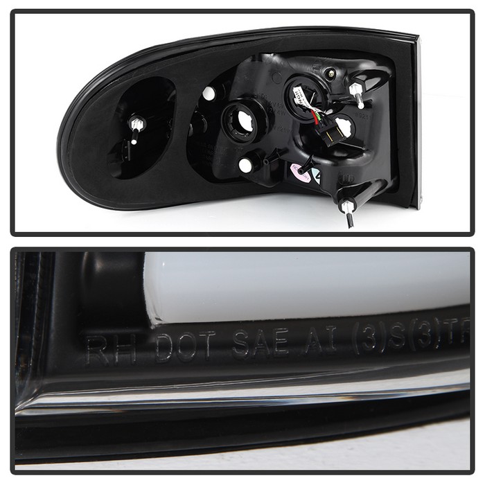 Spyder Toyota FJ Cruiser 07-13 Light Bar LED Tail Lights - Black