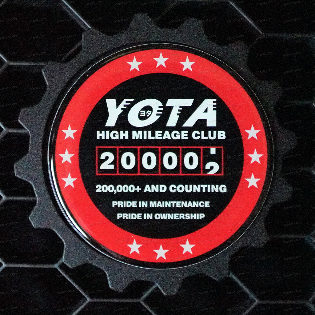 200K Mile Badge