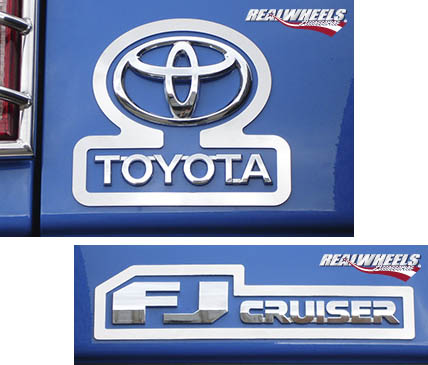 Real Wheels S.S. Logo Surrounds (2 Parts) Real Wheels S.S. Logo Surrounds (2 Parts)