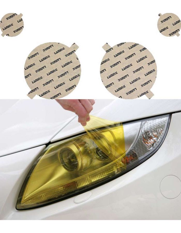 Lamin-X Yellow Headlight Covers (07-14) Toyota FJ Cruiser