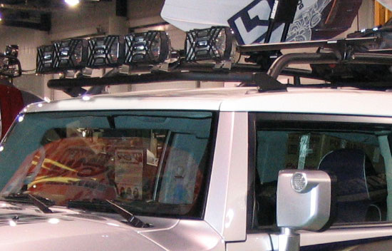 N-Fab Front FJ Cruiser Light Bar (w/ or w/out roof rack)